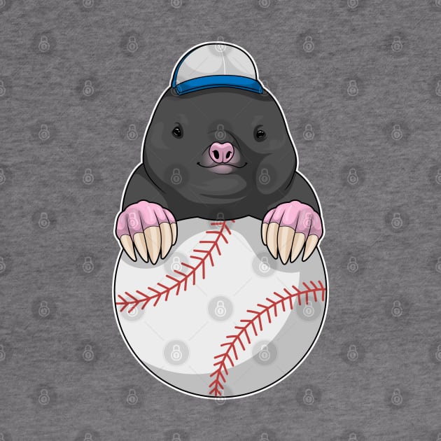 Mole Cap Baseball by Markus Schnabel